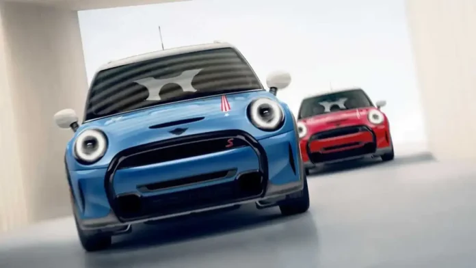 On social media, BMW said it could not use the Mini name itself to sell the Mini.